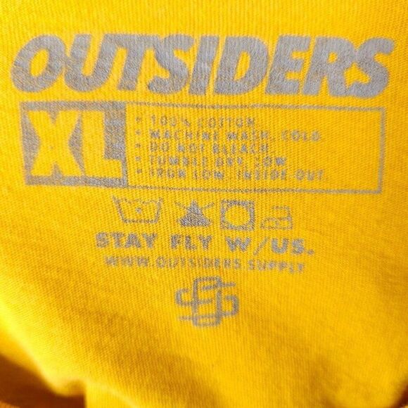 Christian T Shirt Mens Size XL Yellow We Must Be Born Again John 3:7 Bible Verse - Picture 6 of 7